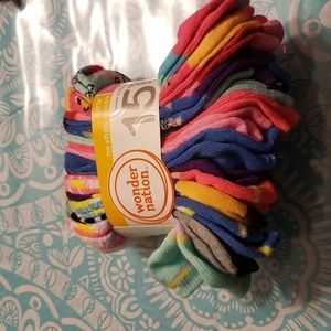 15 pairs Girls Toddler Socks